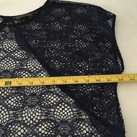 Navy blueVictoria’s Secret crochet lace be… - Picture 10 of 13